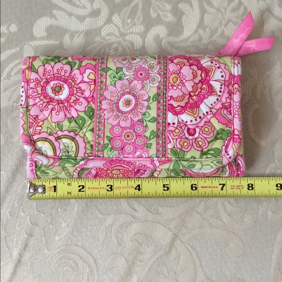 Vera Bradley Petal Pink Wallet Crossbody - Picture 3 of 6